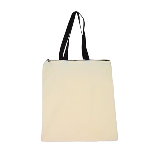 Image of Trendy Cotton Tote Bags for Women Designs - 15.5 inchx15 inch - Perfect for College, Office, Yoga, and Everyday Use