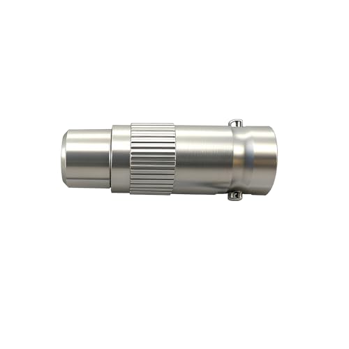 Adaptador BNC hembra a RCA hembra 12-pack miniatura 4
