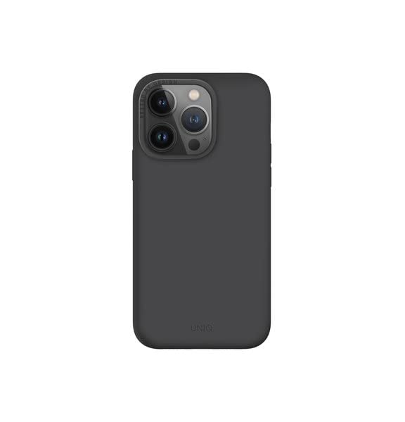 Muvtech Lino Back Cover Case Compatible with iPhone 14 Pro Max, Phone Case, Slim Back Cover - 6.7 Inches - Black