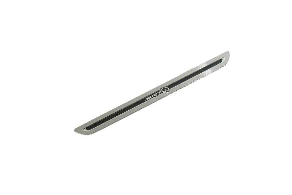 Mopar 82215310AB Hellcat Logo Door Sill Guards Dodge Charger