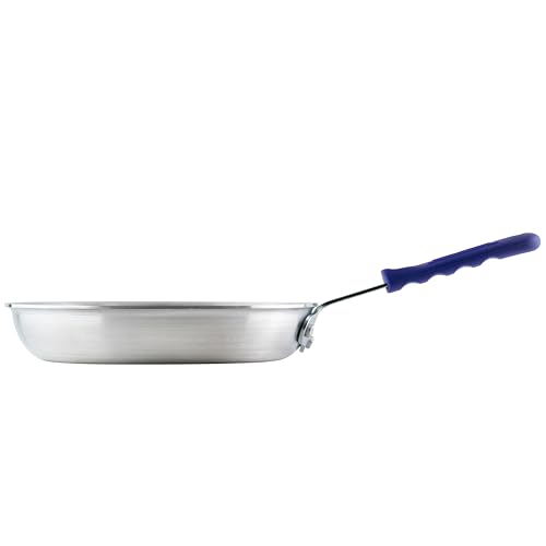 Winware 10 Inch Aluminum Fry Pan with Silicone Sleeve by Winco - Image 3