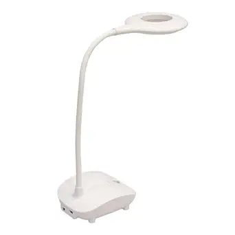 Xstep Study Table Lamp Rechargeable LED Desk Lamp, Touch Control Table Lamp, Eye-Caring Smart Lamp with USB Charging (Design-4)