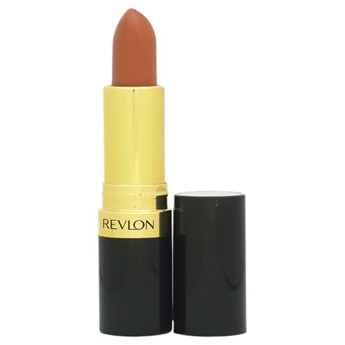 Revlon Super Lustrous Lipstick, Creamy Formula For Soft, Fuller-Looking Lips, Moisturized Feel, Sandalwood Beige (240), 0.15 oz