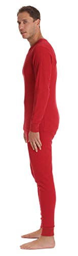 At The Buzzer Thermal Underwear Set For Men 95962-Red-Xl #TOP1
