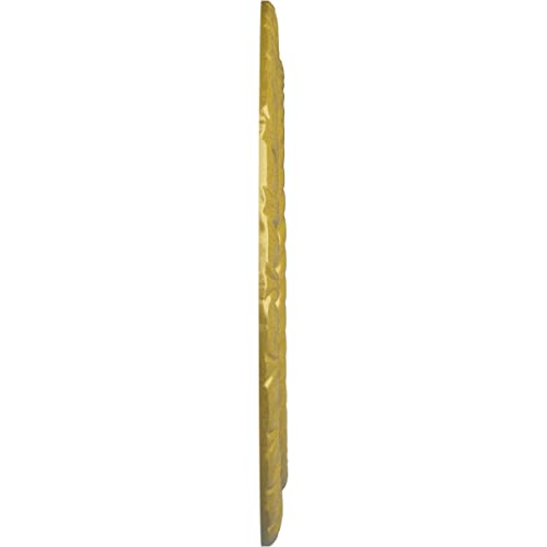 Image of Ekena Millwork 10 5 /8 inchOD x 5 3 /4 inchID x 1 /2 inchP Claremont Ceiling Medallion Fits Canopies up to 7 inch Ceiling Medallion, Rich Gold