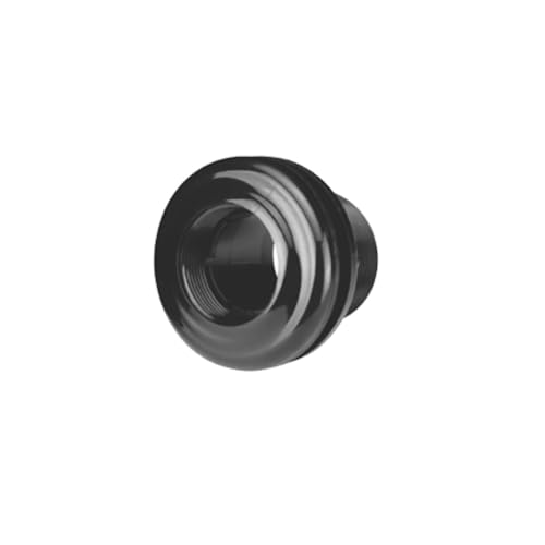 08AN 90 deg Male an & JIC Bulkhead Adapter - Black