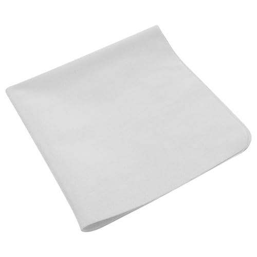 SHOWERORO Paño de Limpieza de Microfibra para Gafas y Lentes Grande 3 Unidades Gris para Cámaras Teléfonos y Pantallas Alta Absorción y Resistente para Limpieza Eficaz