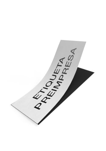 AimanGZ - Rollo de etiqueta magnética natural, 2.5 cm x 30 m, 0.9 mm de grosor