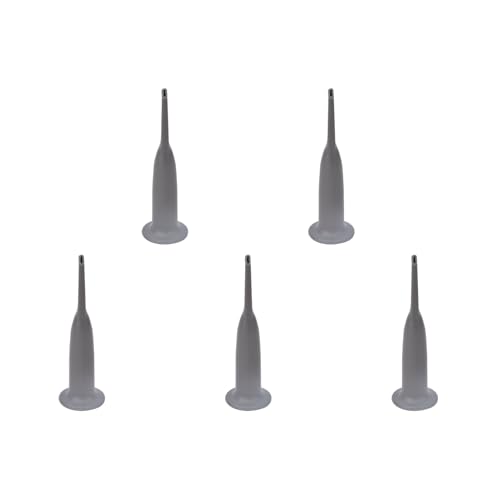 5PCS Oscilloscope Probe Protective Cap Oscilloscope Probe Cap Universal Protective Probe Cap with Hook Gray