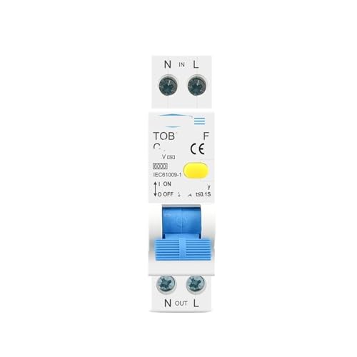 Disjoncteur différentiel 6A 230V 1P+N pour protection tableau électrique