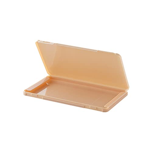LeMall 4 Pack Mask Storage Case, Plastic Case for Dust Mask Storage Box Organizer for Mask Case Holder Portable Face Cover Storage Case Face Cover Organizer Reusable Mask Holder