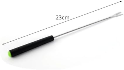 ifundom 6pcs Stainless Steel Fondue Forks, Easy to Clean Chocolate Dipping Forks with Firm Grip for Nuts and Cake Balls, for Parties and Bars