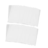 SOESFOUFU 80 Stück Gesicht und Körper Enthaarungspapier Je Packung Dickes Reißfestes Vlies für Wachs haarentfernung Flexibel Hautschonend für Damen und Herren Profi salonqualität