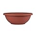 Akro-Mils GAB18000E35 Garden Bowl with Removable Drain Plugs, Clay-Color, 18-Inch