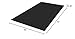 IncStores 4' x 6' Premium Durable Rubber Mat Home or Commercial Gym Flooring (Black)
