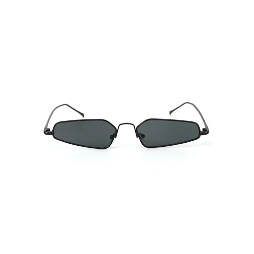 Image of Salty Alpha Designer Metal Sunglasses For Men stylish | Carry Pouch Included | UV Protection Fashion Goggles for Women Durable | Gift for Man & Woman | Gift for Diwali, Christmas, Marriage, Birthday