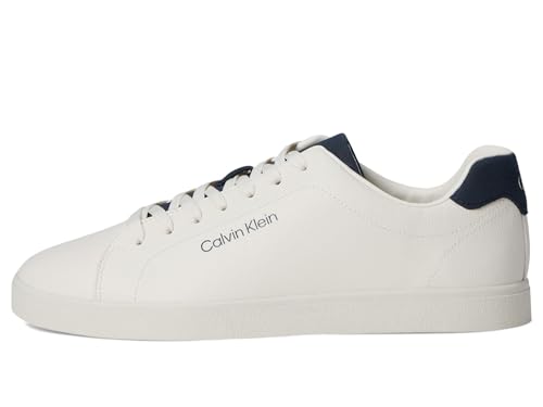 Calvin Klein Men's Ilano Sneaker, Ivory, 114
