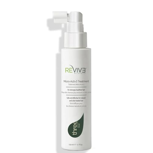 REVIV3 ProCare TREAT Micro-Activ3 Scalp Treatment - Leave-In Hair & Scalp Serum for Hair Growth with Peptides, Botanical Extracts, Caffeine & Vitamins, Daily Use for Thinning & Treated Hair