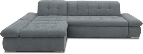 DOMO. collection Ecksofa Moric, Sofa mit Schlaffunktion & Armlehnfunktion...
