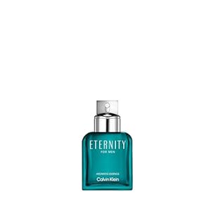 CALVIN KLEIN Eternity – Aromatic Essence for Men – Fougere Fragrance with Notes of Juniper Berries Extract, Coconut Accord and Cardamom – High Longevity – 50ml
