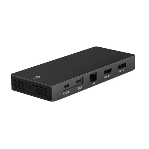 Station d'accueil 12 Ports Type C avec double HDMI 8K et transfert haute vitesse 100W