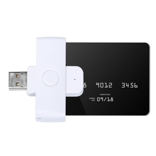 DEWIN Lettore Smart Card, Lettore CIE Lettore Smart Card Firma Digitale Lettore Smart Card CNS Lettori di Smart Card USB...