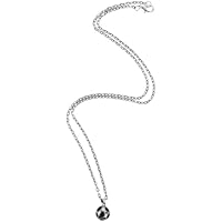 WRITWAA Collar de Fútbol Colgante de Balón Deportivo para Hombre