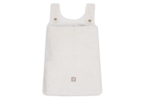 Sac à jouets en maille Cloudy Rib Jollein Oatmeal pour lit de bébé