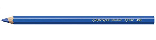 Caran D'ache Fancolor Color Pencils, 12 Colors, Maxi Diameter #TOP4
