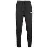 adidas Herren Essentials 3-Streifen Tapered Jogginghose, Black White 078, L