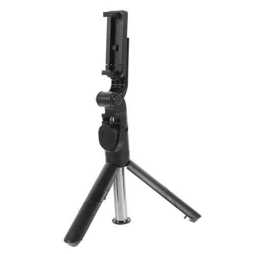 TEHAUX 1 PC Portable Mini Tripod Folding Selfie Stick for Phones Versatile Desktop Holder for Live Streaming Angle Lightweight Compact Design
