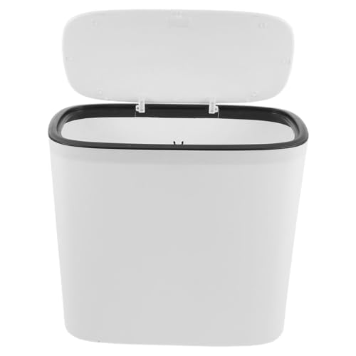 Poubelle cuisine grande ouverture contre les débordements de déchets