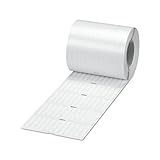 PHOENIX 824351 - Gewebeetikett,beschriftet nach Kundenangaben,Schriftfeldgröße:5,5 x 40 mm,1 stu