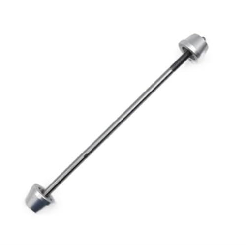 Axe de vélo en titane argenté pour moyeu arrière 112mm robuste - 2