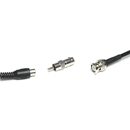 Adaptador BNC Hembra a RCA Macho para CCTV x20 miniatura 7