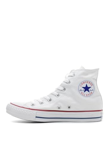 Converse Clothing & Apparel Chuck Taylor All Star Canvas High Top Sneaker, Optical White, 11 Women/9 Men