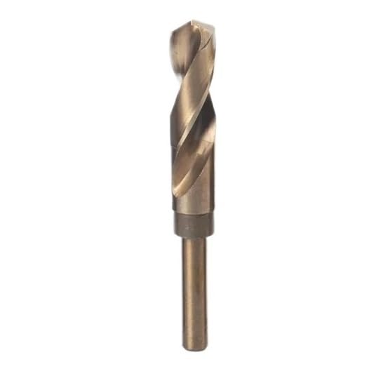 Brocas helicoidales de vástago redondo 13-25 mm y 12,7, reducidas 1/2", for sierra corona cobalto, HSS, for madera, hierro, acero inoxidable aluminio(23.5mm)