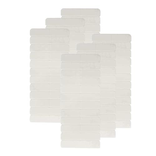 Image of Full Shine Double Sided Replacement Tape, White, 0.8cm*4cm 72PCS