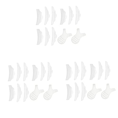 FRCOLOR 3 Sets Complete Eyelash Extension Kit Tools Silicone Lash Pad False Lash Helper Ideal for Salons Beauty Shops