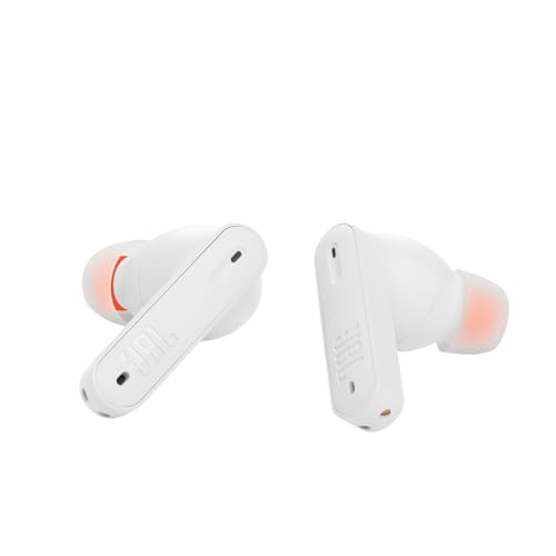 Image of JBL Tune 230NC TWS - True Wireless In-Ear Headphones, Active Noise Cancelling with Smart Ambient, JBL Pure Bass Sound, 4 mics for perfect voice calls, IPX4, 40Hrs of battery life (White)