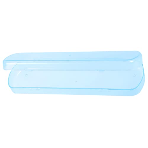 IWOWHERO 旅行用 歯ブラシケース ホルダー 素材 矩形 歯磨き粉収納付き 清潔保持 汚れ防止 出張 キャンプに適した携帯用歯ブラシボックス