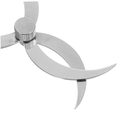 Calibrador de Carpintería Veemoon de acero inoxidable para medir grosor de pared con regla de precisión para cuencos de madera miniatura 3