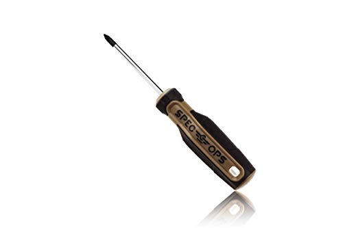 Image of Spec Ops Tools Screwdriver for Professional Construction & Jobsite Use, Magnetic Tip, Phillips, #1 x 3 inch