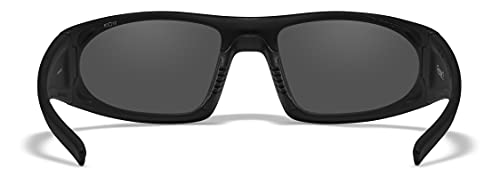 Image of Wiley X Romer 3 Sunglasses - Matte Black /Smoke Grey /Clear /Light Rust, Medium /Large