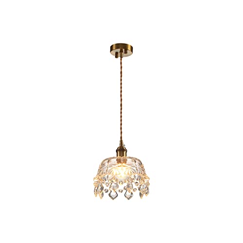 Lampe de lit de luxe en laiton pour libérer l'espace des tables de chevet