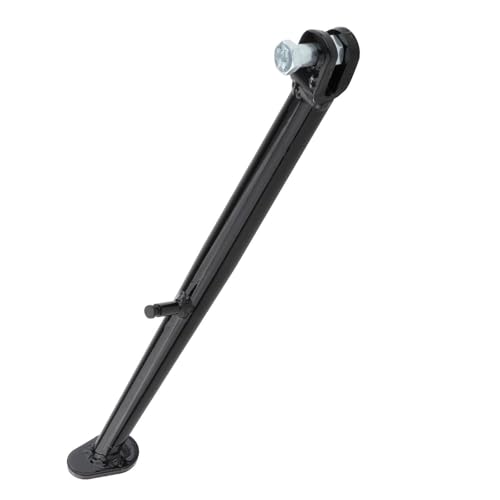 Béquille latérale de moto 290 mm avec support de pied réglable