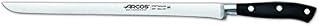 Arcos Series Riviera - Slicing Knife Ham Knife - Blade Nitrum Forged Stainless Steel 12" - Handle Polyoxymethylene (POM) Black Color