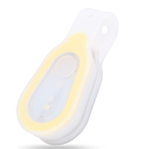 Fybida Running Light for Runners LED Silicone Clip-On Safety Light for Night Joggers Cycling & Nursing, Yellow - Image 2