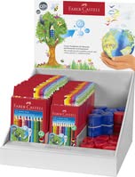 Faber-Castell 201837 - Pantalla de plástico para lápices de colores, 52 unidades, 365 mm de ancho x 505 mm de alto x 280 mm de largo