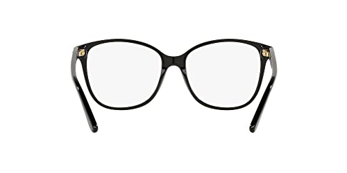 Ralph Lauren Women's Rl6222 Cat Eye Prescription Eyewear Frames, Shiny Black/Demo Lens, 52 Mm #TOP6